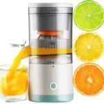 Exprimidor Juguera Extractor Frutas Recargable USB Inalabmrico