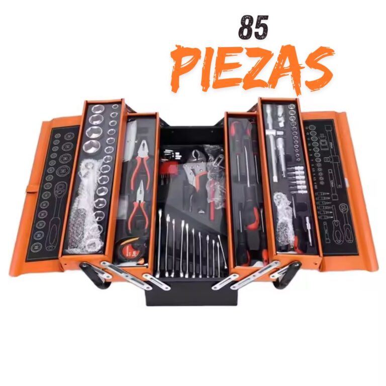 caja metalica herramientas 85 piezas