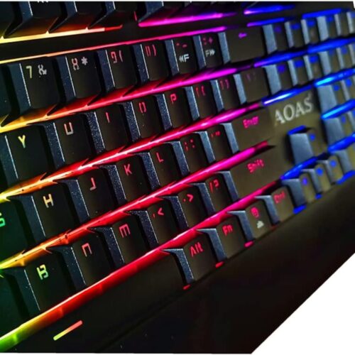 Teclado de cerca