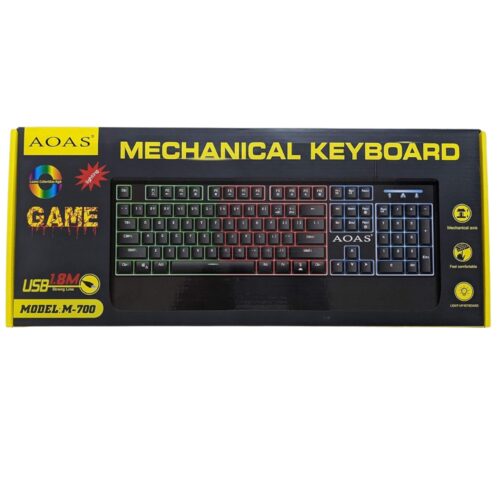 Caja de teclado rgb