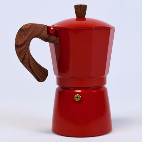 Cafetera roja