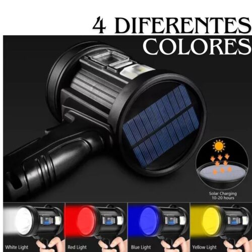 linterna 4 colores