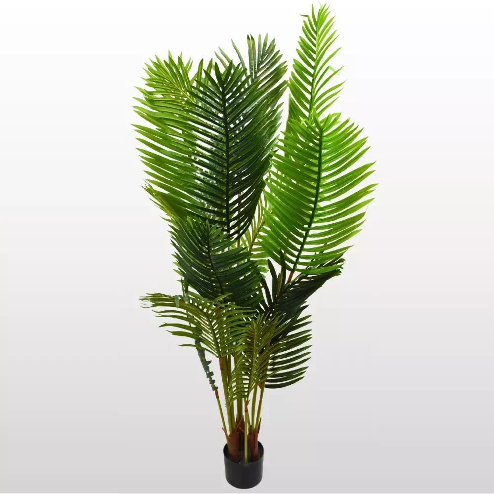 Planta Palmera Artificial Tropical Hiper Realista 1.7mt Decoración