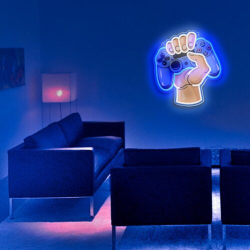 Decoracion cartel luminoso neon led