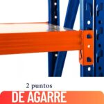 Estantes de la estantería metalica