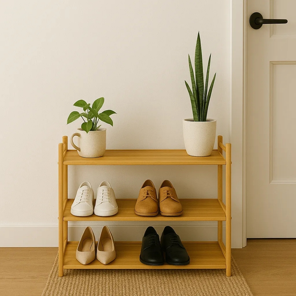 Zapatera decorada