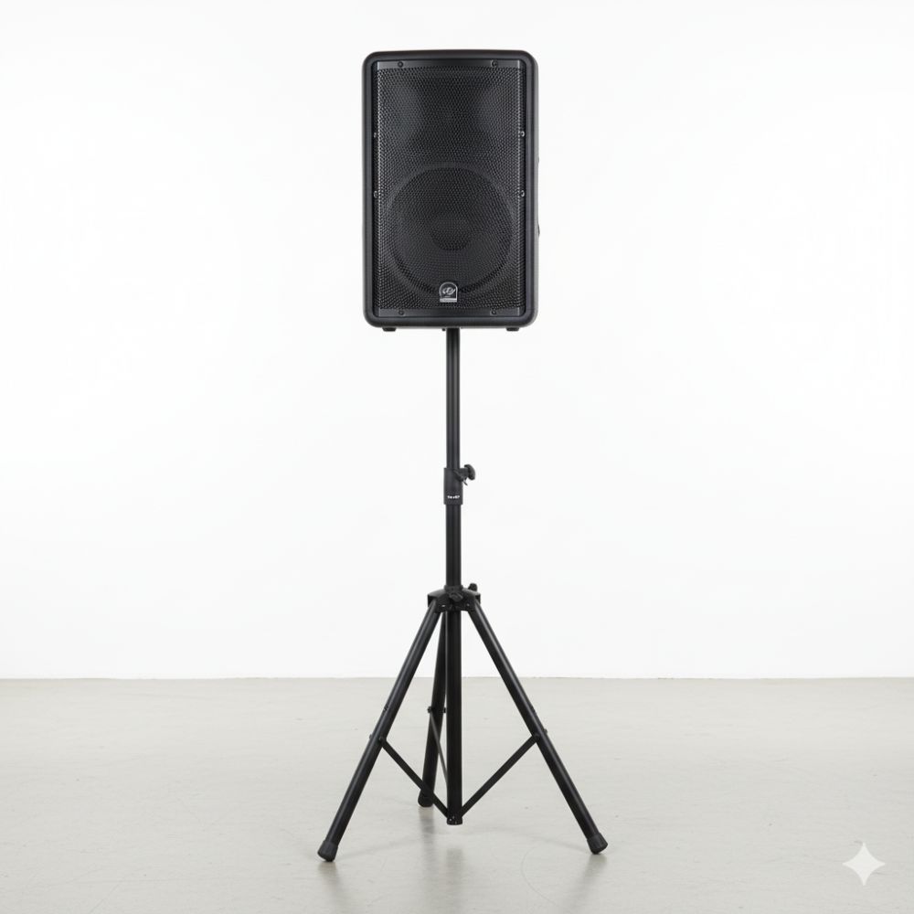 Soporte Pie Trípode Para Parlante Bafle Altura Máxima 2 Metros